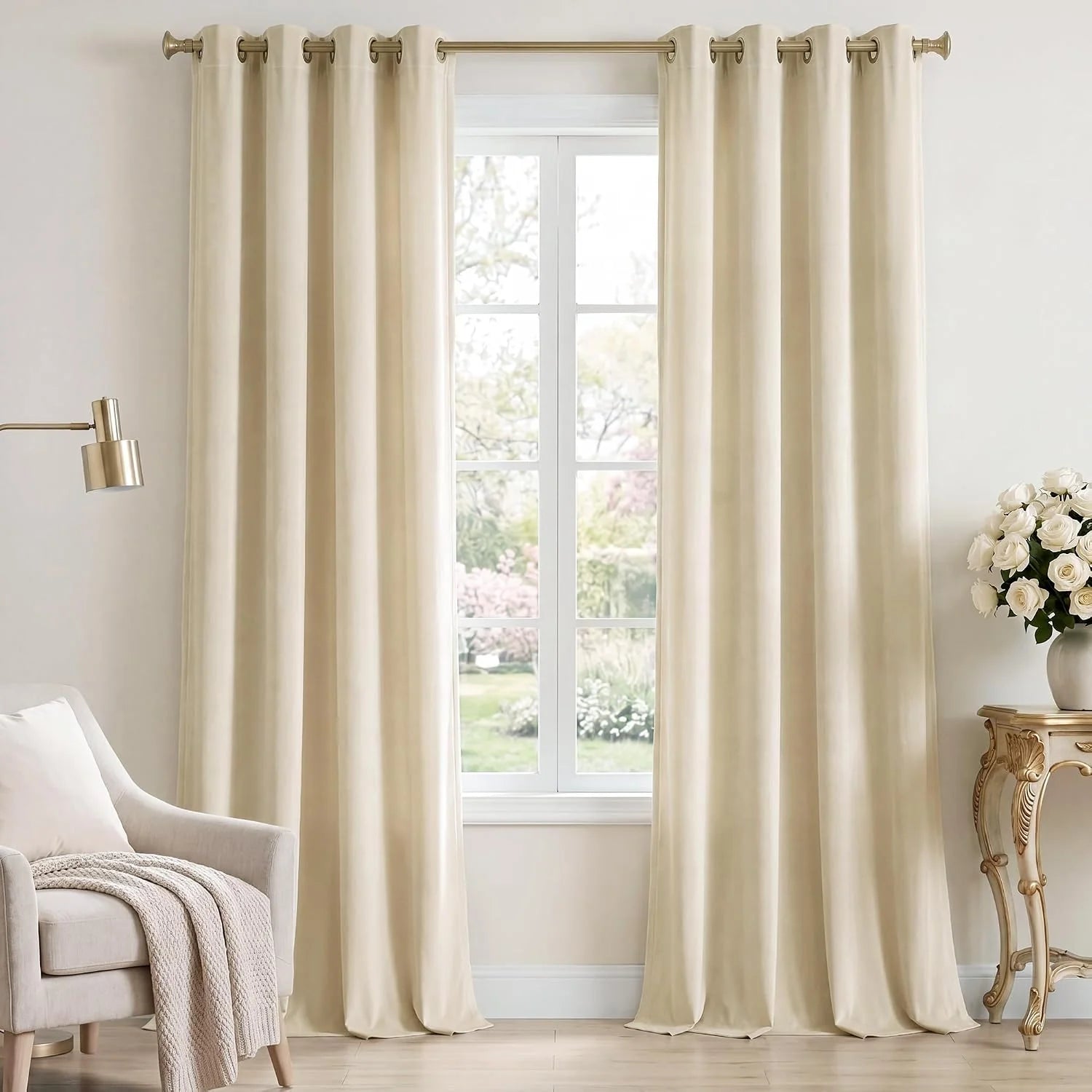 velvet-room-darkening-sliding-door-curtains-2-panels beige series - beige