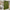 Olive green velvet room divider curtain on black rod in a modern bedroom